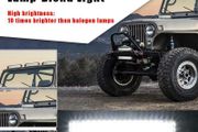 12 inch Offroad LED Wok Light Bar Spot Flood Beam Fog IP68 Driving Lamp