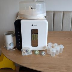 tommee tippee sterilisers and bottle warmer
