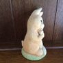 Moorcraft Chalkware 5 inch Rabbit Ornament Nibbles Image 4