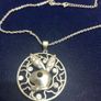 playboy necklace crystal rhinestone Image 2