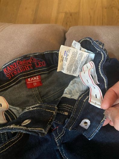 Dark blue denim jeans kids age 5