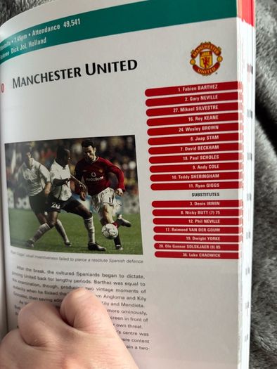 Manchester United Official Yearbook 2001