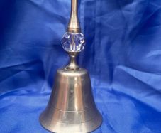 Silver metal bell