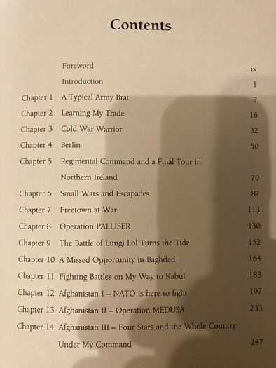 War book: 'Taking command. The autobiography' by General David Richards
