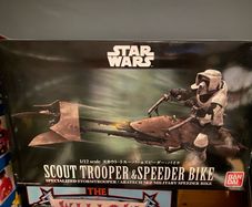 Star Wars Bandai Speeder Bike Kit brand new