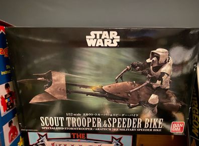 Star Wars Bandai Speeder Bike Kit brand new