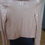 Dusky Pink Sequenced Jacket for Sale Image 4