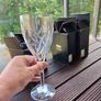 John Rocha Waterford Signature.  25cm Crystal Goblets. 3 Boxed Pairs, 6 Glasses. New, Unused Image 8