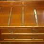 Chest with suitcase set down on top Image 3