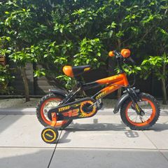 12 Inch Strike Kids Bike Orange