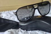 Carrera Unisex 302/S Matte Black Grey Polarized