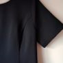 Black Short Sleeve Tailored Shift Dress, NEXT, Size 10 Image 6