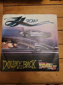 ZZ Top Doubleback 7 inch Single Back To The Future Part III 1990
