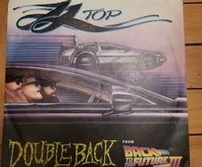 ZZ Top Doubleback 7 inch Single Back To The Future Part III 1990