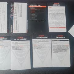 Warhammer 40k Killteam Raveners Datacards