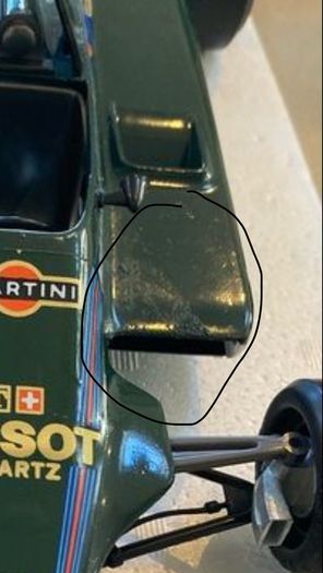 Lotus Martini Tissot Mario Andretti # 1 scale 1/14
