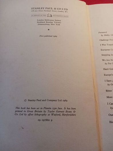 Manchester United ,Book no. 4/ 1969