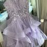 Lilac Confirmation Dress Image 4