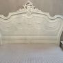 double bed Louis 8 Hand Carved with Matress Image 2