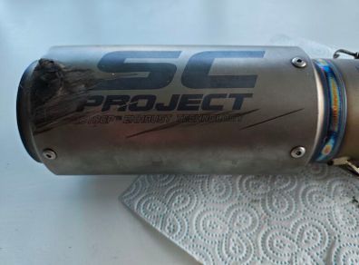 KTM 1290 super duke r  exhaust
