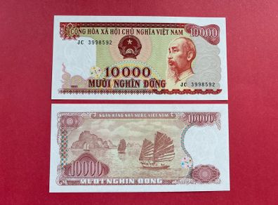 Vietnam  10,000 Dong  1993. ( Uncirculated )