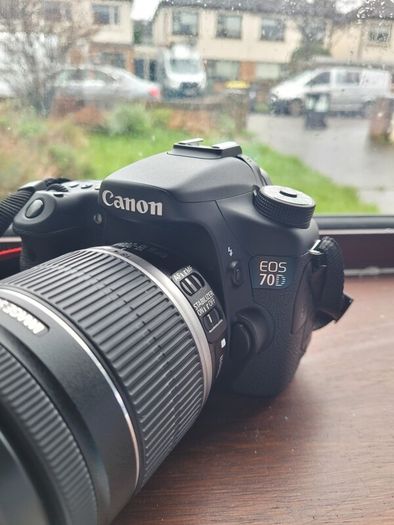 Canon 70D with 18-200 lens