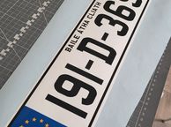 main image for ad Sticker number plate
