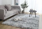 (MULTIPLE COLOURS/SIZES AVAILABLE, SIZES LISTED IN DESCRIPTION) Shaggy Area Rugs Silky Smooth Fur Rugs Modern Indoor Plush Fluffy Rugs Anti-Skid Playing Mat for Bedroom Living Room Floor Carpet Mat(Light Grey, 120 x 160 cm)