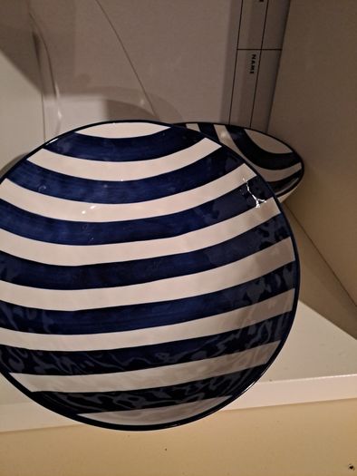 Paul Costello Hand Finished Blue & White Bowls
