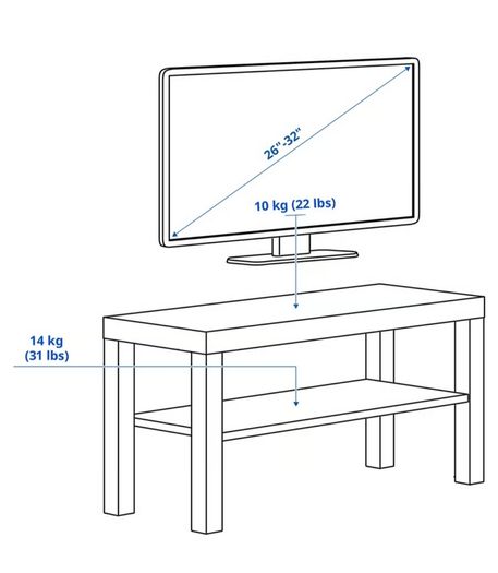 TV table