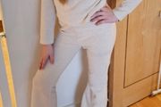 River Island Girls 2 piece beige set - 11-12yrs