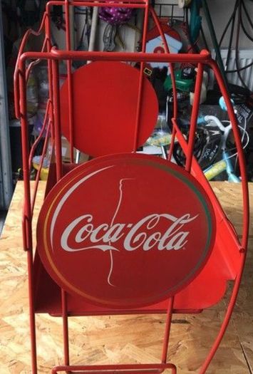 Coca Cola Italian Metal Display Unit