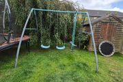 Kids Swing Set - Plum