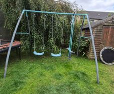 Kids Swing Set - Plum