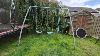 Kids Swing Set - Plum