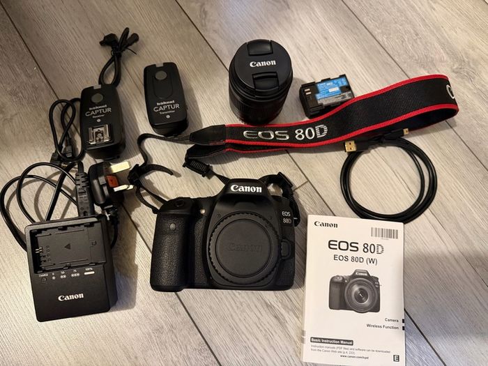 Canon eos 80d with Canon EFS 18-55mm lens !