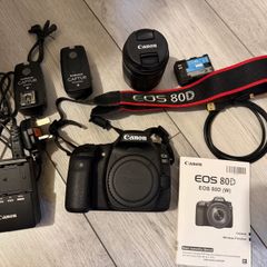 Canon eos 80d with Canon EFS 18-55mm lens !