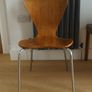 A pair of vintage Danish stackable dining chairs Image 5