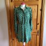 Marks And Spencers Green ditzy floral print dress Size 10 postage included Image 8