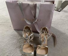 Jimmy Choo Champagne Sandal