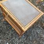 vintage glass top nightstand Image 4