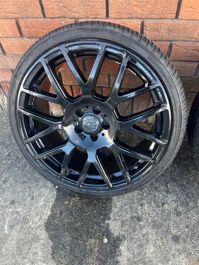 18" black alloys 5x100