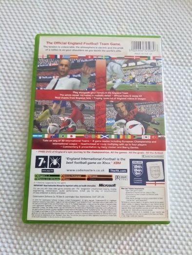 England International Football 2004 Edition Xbox Original Games Original