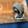 vintage wooden hand cart Image 6