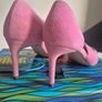 H&M Pink High Heel, Real Suede_NEW Image 2