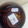 Brown and Beige thick Glass vase Image 4