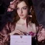 Flower Knows Violet Strawberry Rococo Collection Faux Leather Pearl Storage Box Image 4