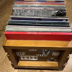 Vinyl Record Storage Box