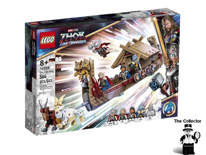 LEGO Marvel The Goat Boat Set 76208 Viking Ship Brand New Factory Sealed