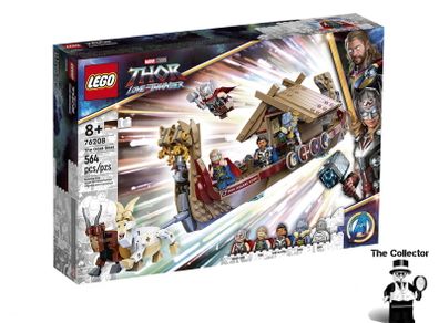 LEGO Marvel The Goat Boat Set 76208 Viking Ship Brand New Factory Sealed